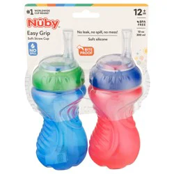 Nuby Cups, No-Spill, 9m+