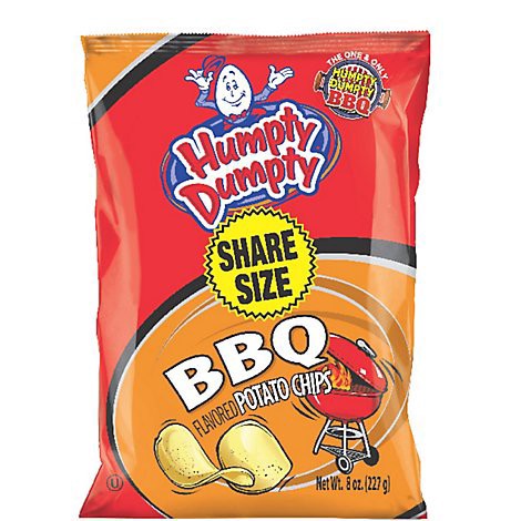 slide 1 of 1, Humpty Dumpty Barbeque Potato Chip- 11 oz, 11 oz