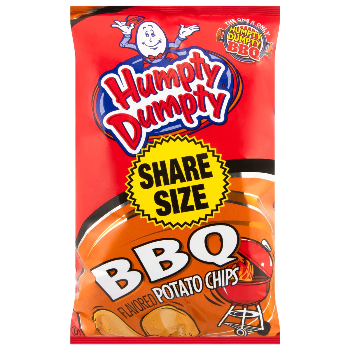 slide 1 of 14, Humpty Dumpty Barbeque Potato Chip- 11 oz, 11 oz