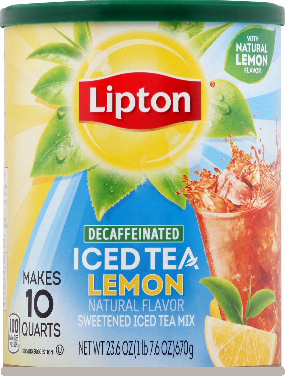 slide 3 of 8, Lipton Iced Tea Mix - 23.6 oz, 25.1 oz