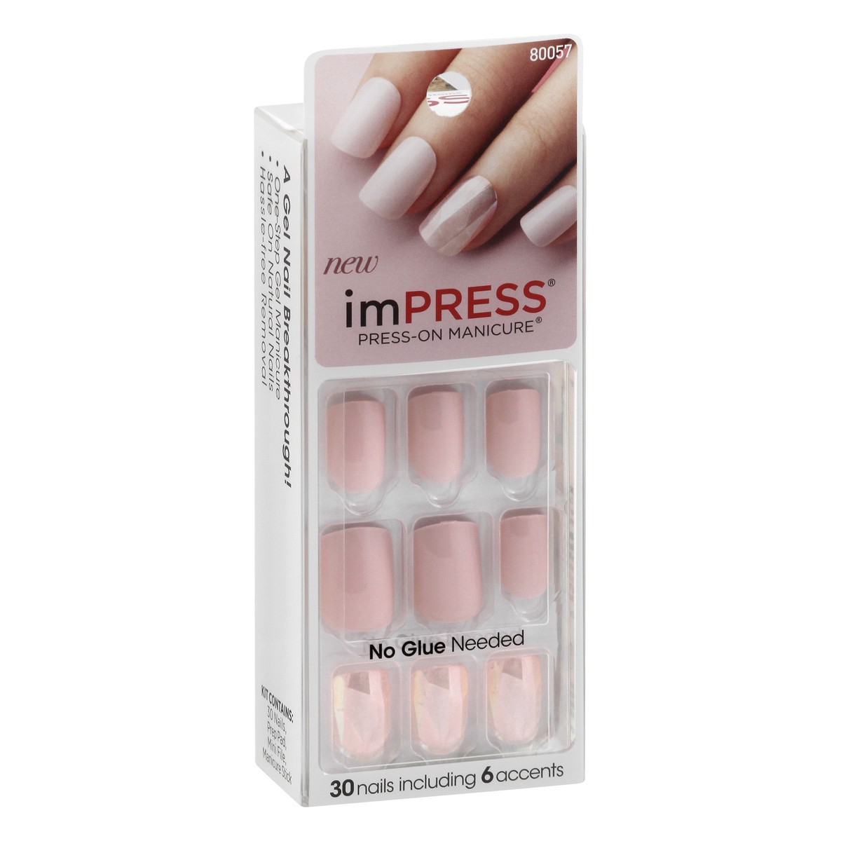 slide 11 of 12, imPRESS BIPA310 Curious Mind Press-On Manicure 1 ea, 1 ct