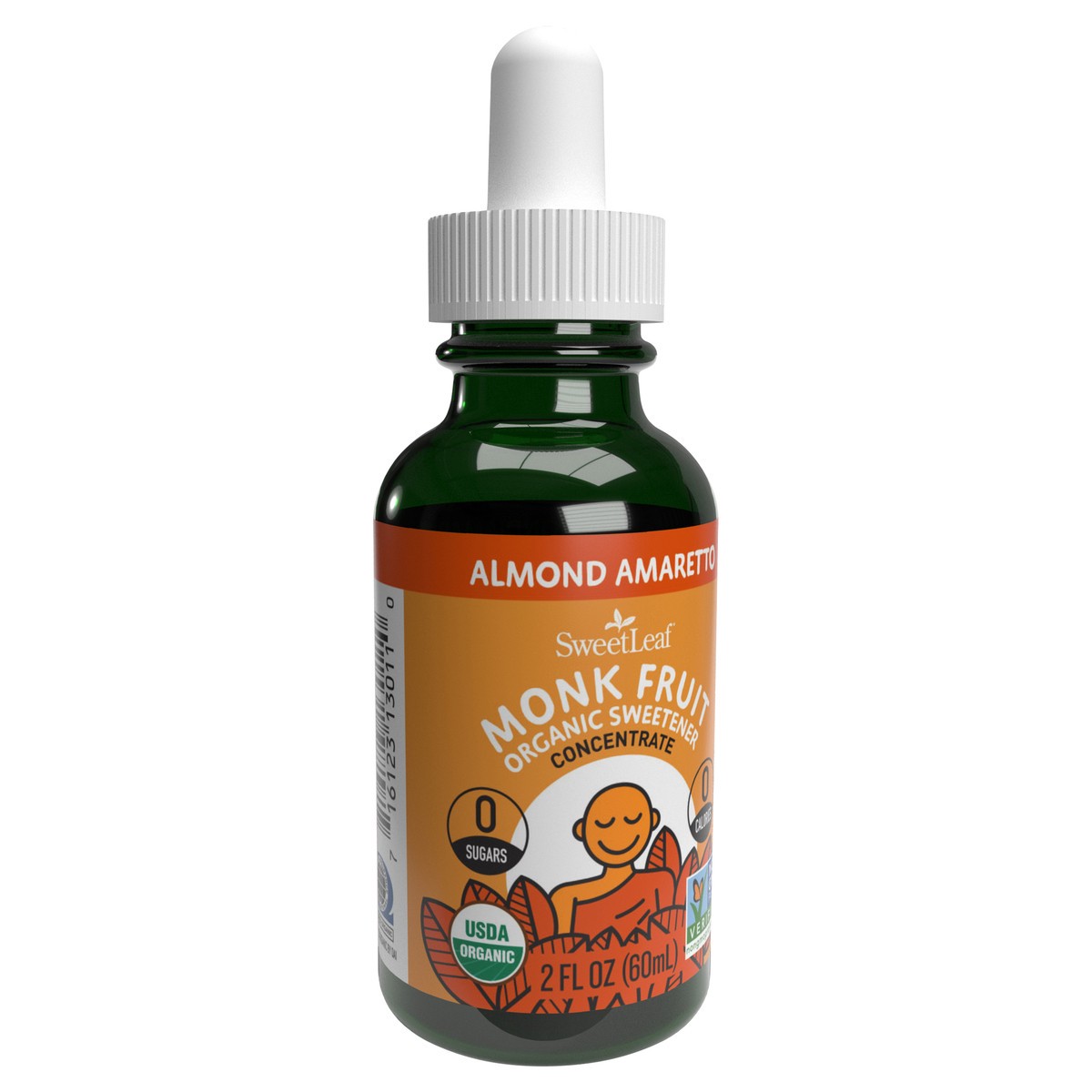 slide 2 of 5, SweetLeaf Organic Monk Fruit Concentrate Almond Amaretto Organic Sweetener 2 fl oz, 2 fl oz
