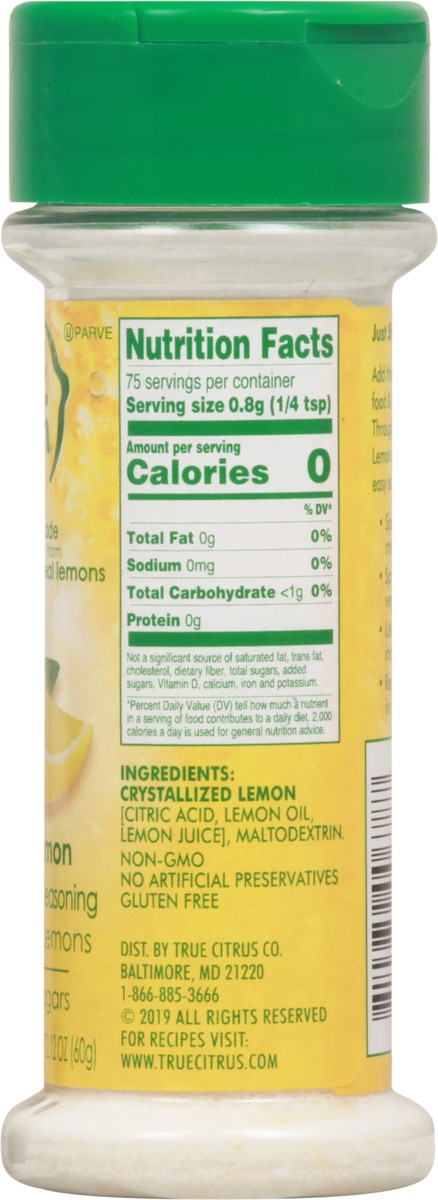 slide 9 of 9, True Lemon Seasoning Shaker, 2.12 oz