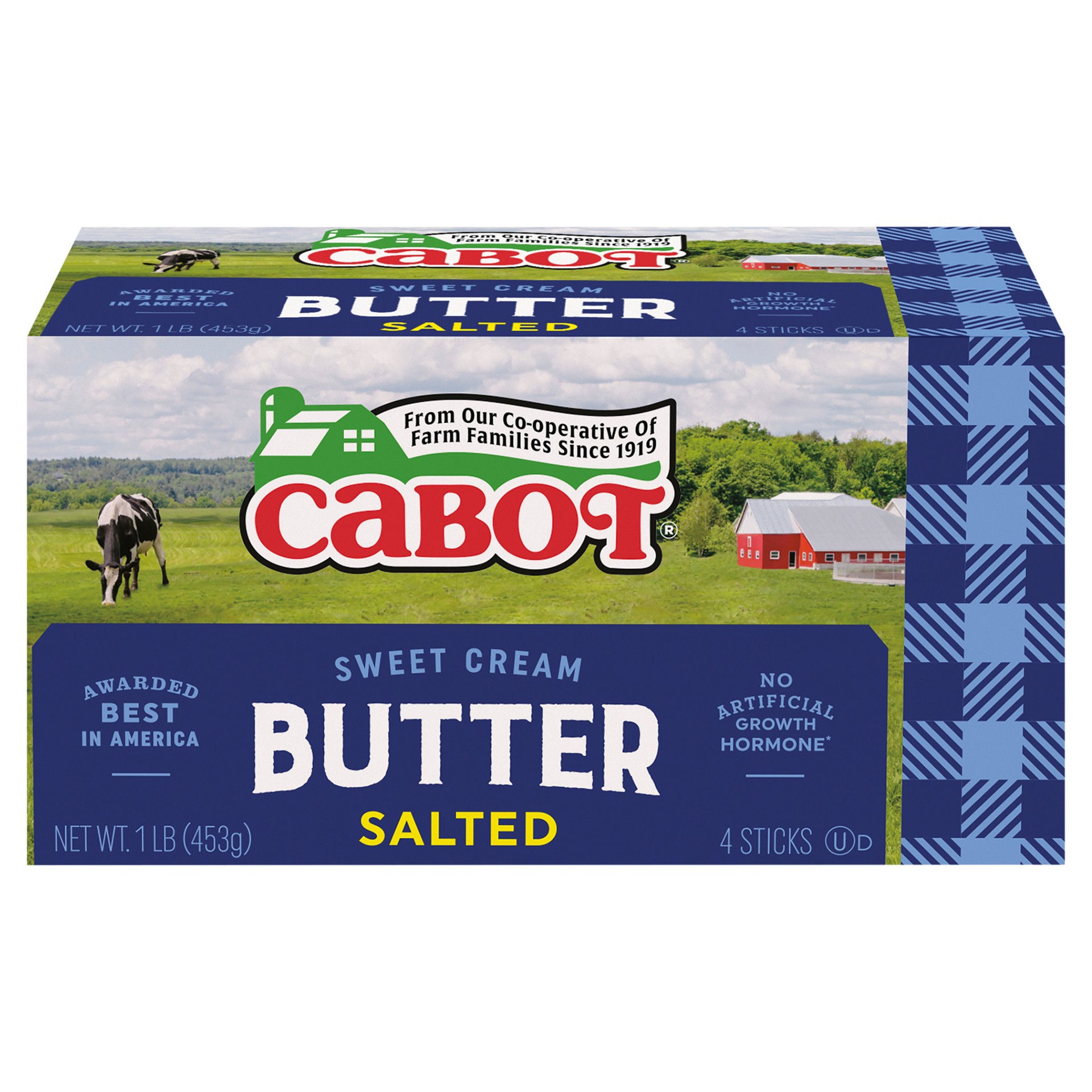 slide 1 of 4, Cabot Lightly Salted Butter, 1 lb