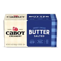 Cabot Salted Butter Quarters 1 lb