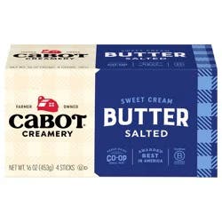 Cabot Creamery Salted Butter Sticks 1 lb