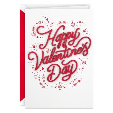 slide 1 of 1, Hallmark Valentines Day Card (Happy Heart), 1 ct