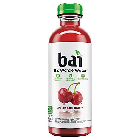 slide 1 of 1, Bai Zambia Bing Cherry- 18 fl oz, 18 fl oz