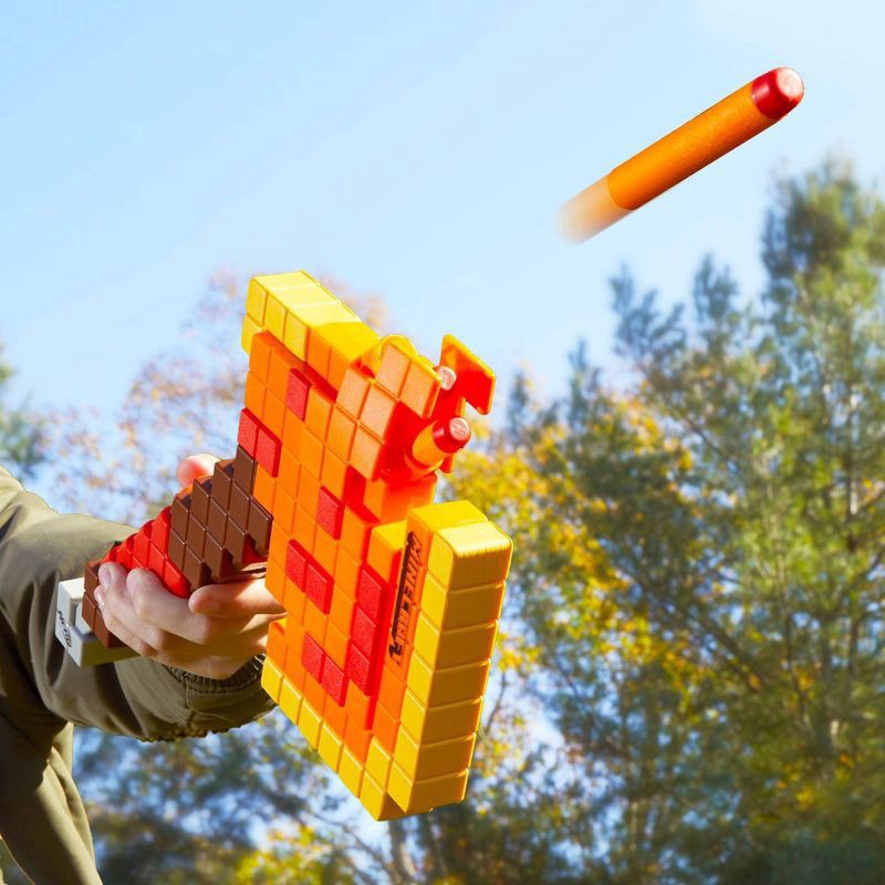 slide 2 of 9, NERF Minecraft Firebrand Axe, 1 ct