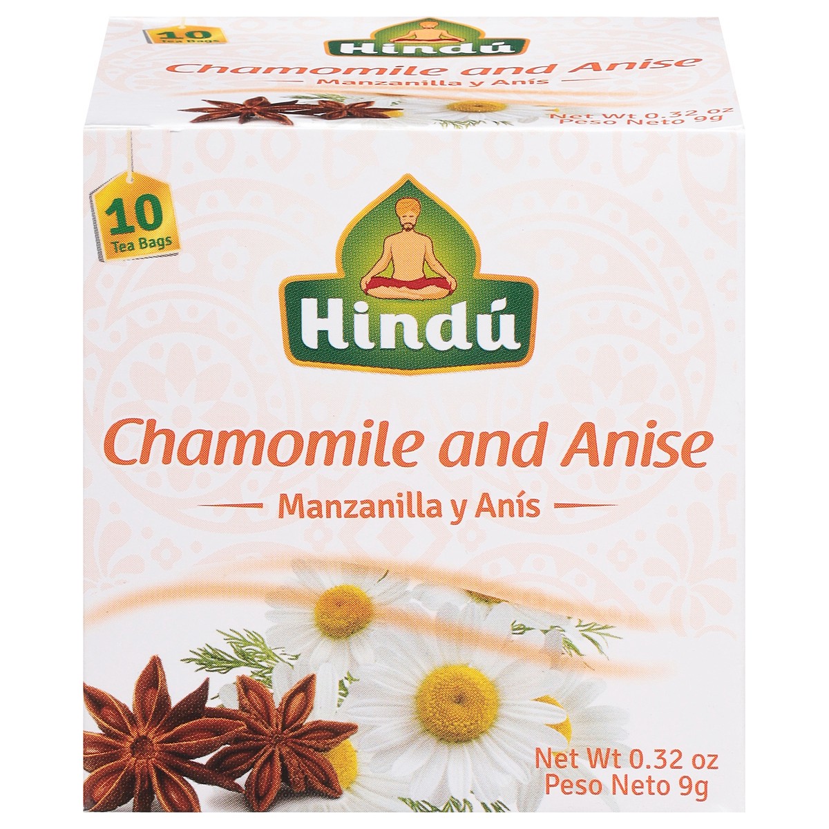 slide 1 of 1, Hindu Chamomile and Anise Tea 10 Tea Bags, 10 ct