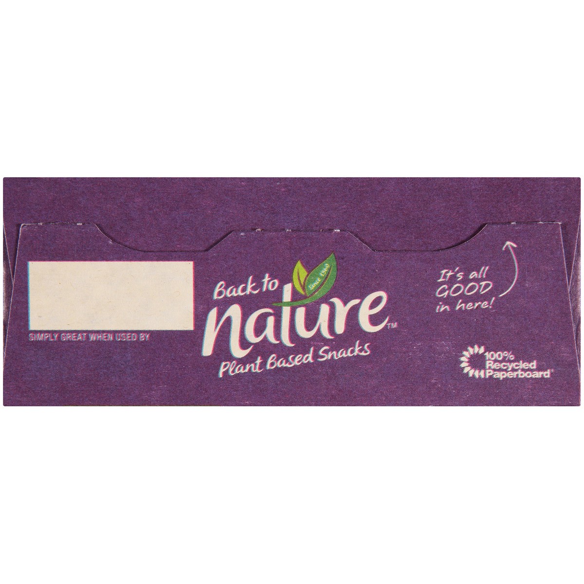 slide 9 of 9, Back to Nature Crackers, 6 oz
