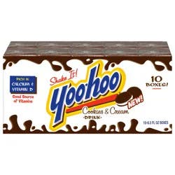 Yoo-hoo Cookies & Cream Drink 10 - 6.5 fl oz Boxes