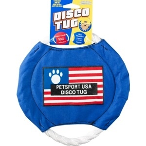 slide 1 of 1, Petsport USA Disco Tug Dog Toy, 1 ct