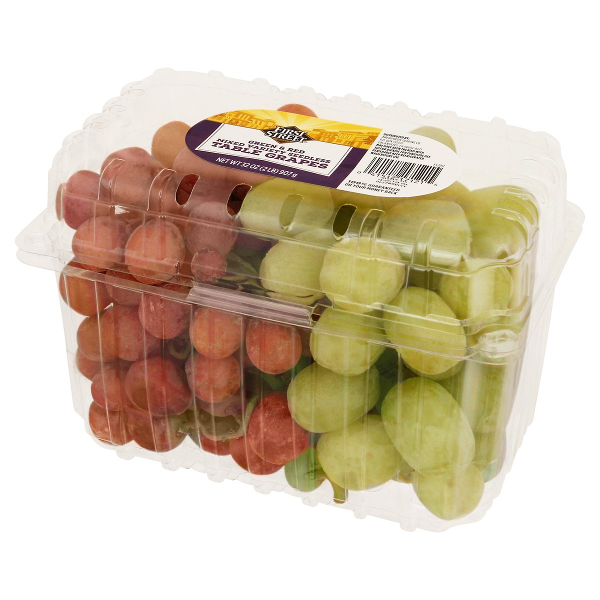 slide 3 of 10, First Street Bi Color Grapes, 2 lb