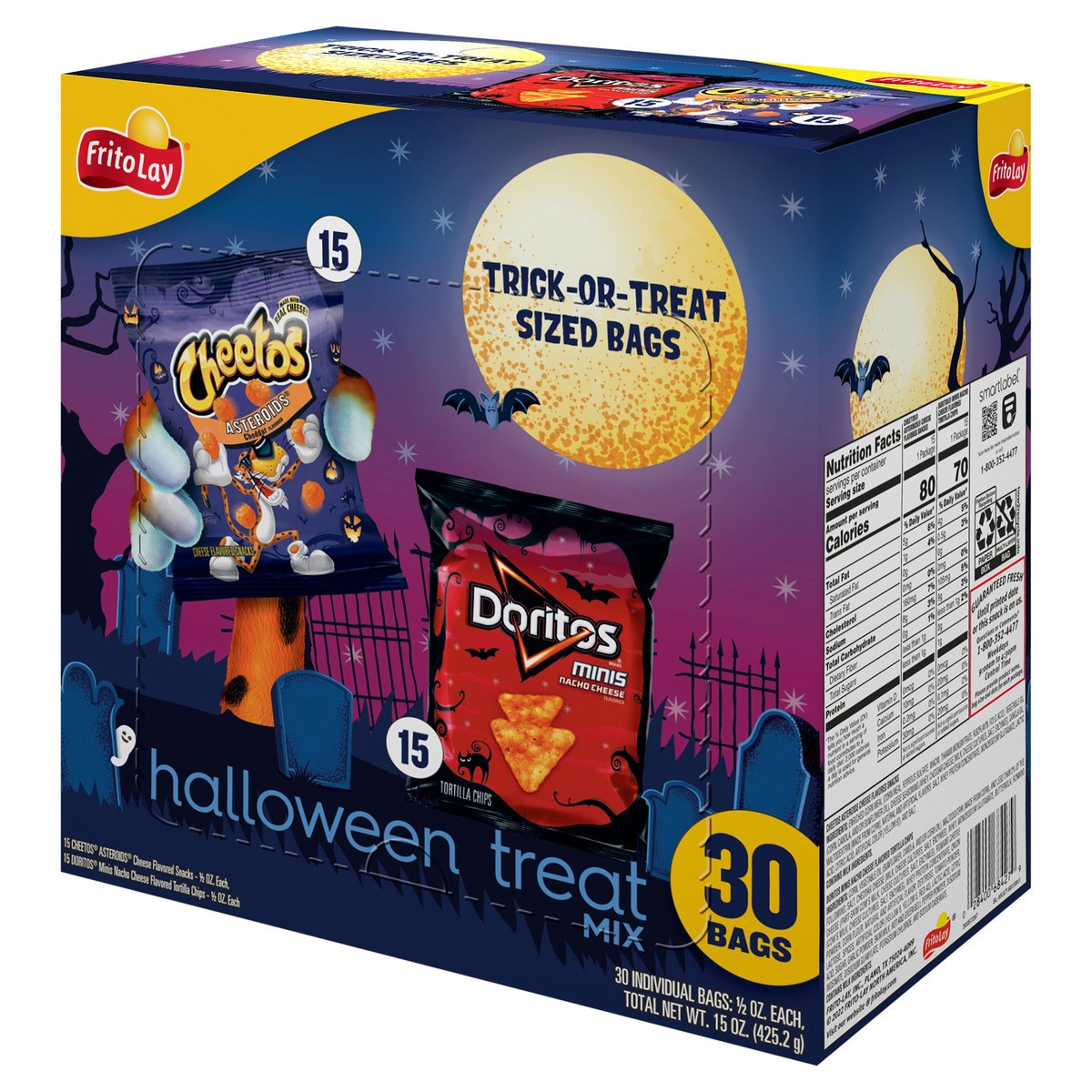 slide 3 of 11, Frito-Lay Halloween Treat Mix Variety 15 Oz 30 Count, 15 oz