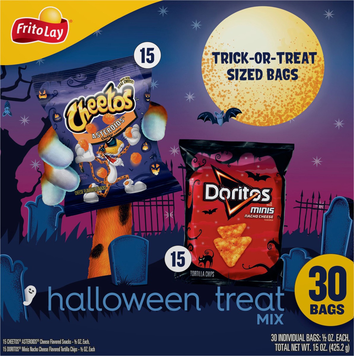 slide 10 of 11, Frito-Lay Halloween Treat Mix Variety 15 Oz 30 Count, 15 oz