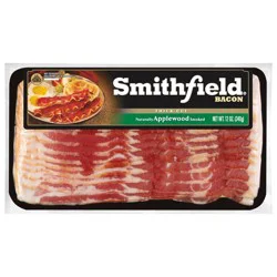 Smithfield Naturally Applewood Smoked Thick Cut Bacon