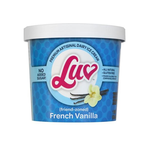 slide 1 of 1, Luv French Vanilla Ice Cream, 1 pint