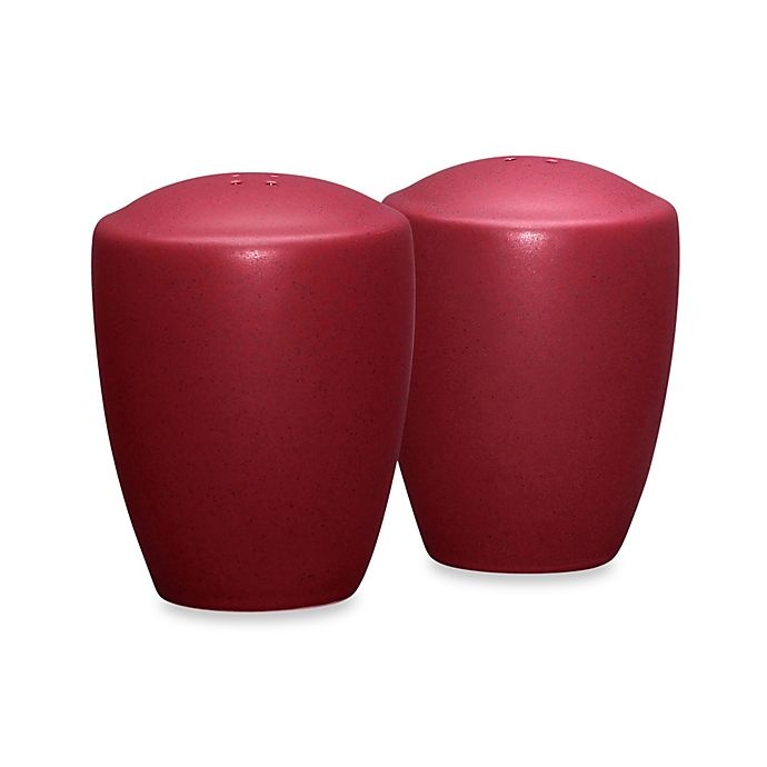 slide 1 of 1, Noritake Colorwave Salt and Pepper Shakers - Raspberry, 1 ct