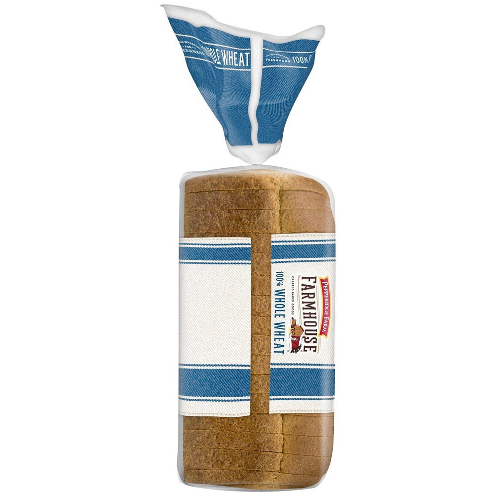 slide 8 of 16, Pepperidge Farm 100% Whole Wheat Bread, 24 oz