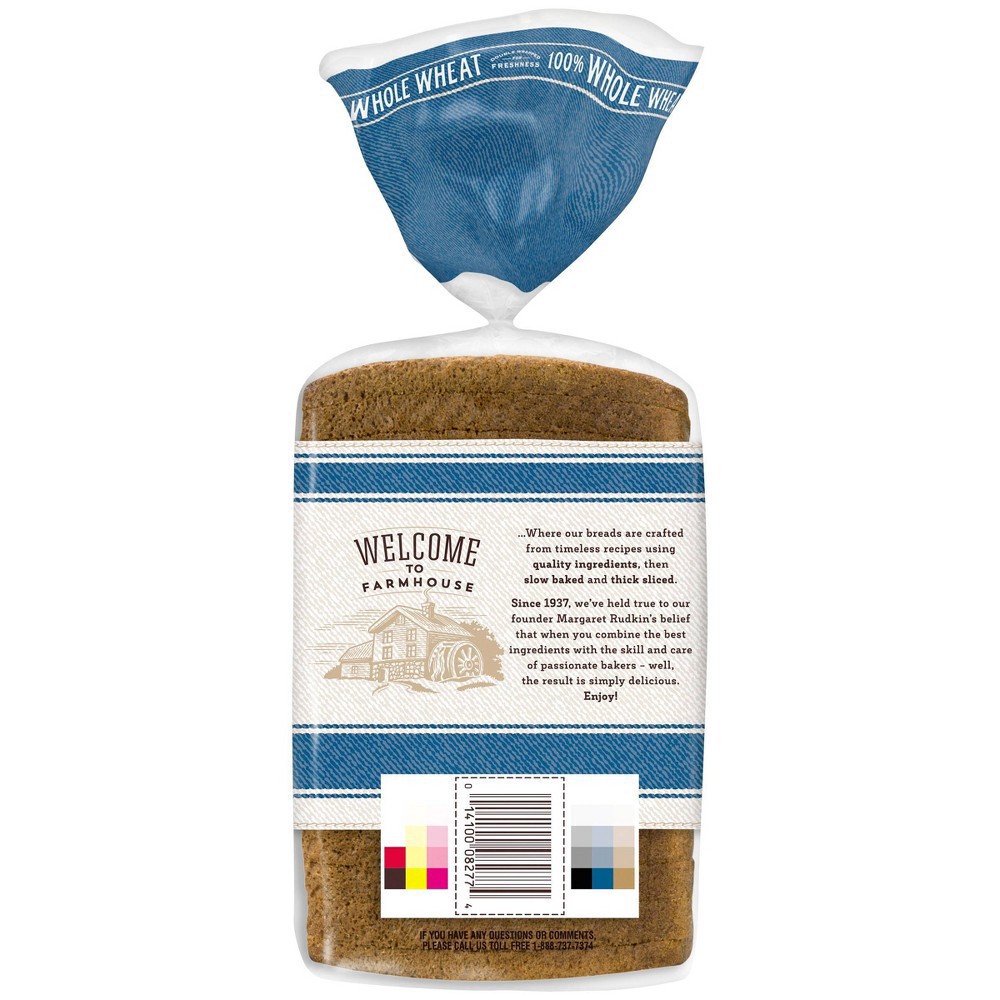 slide 4 of 16, Pepperidge Farm 100% Whole Wheat Bread, 24 oz