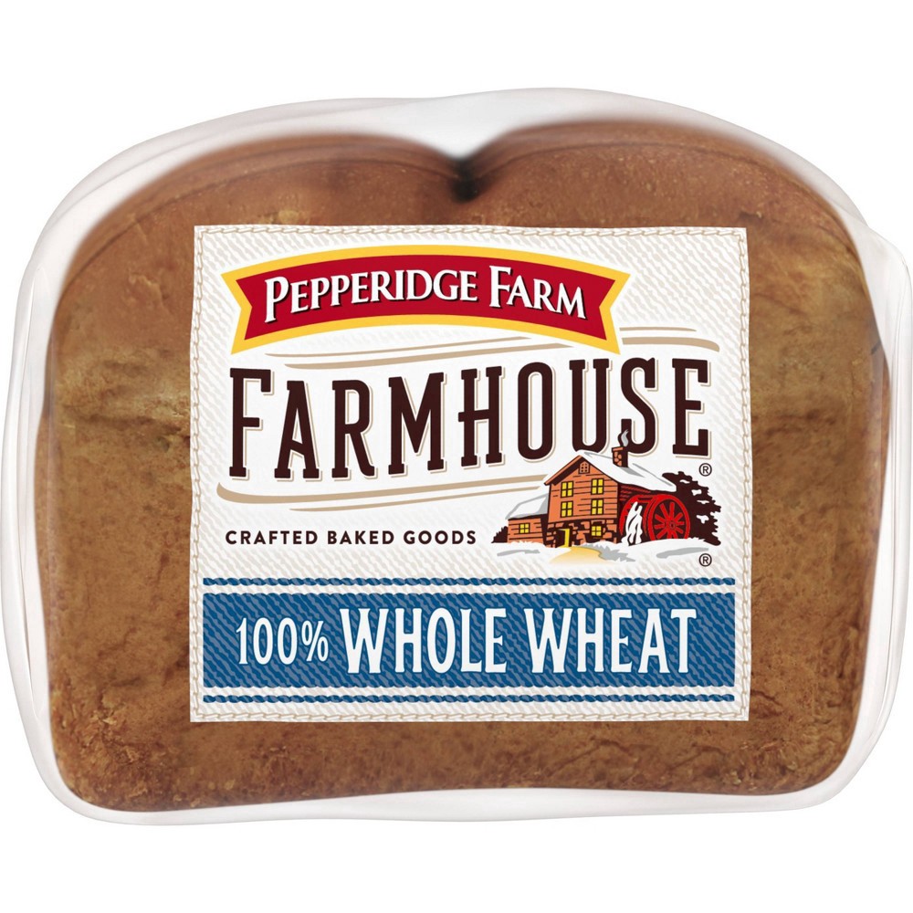 slide 10 of 16, Pepperidge Farm 100% Whole Wheat Bread, 24 oz