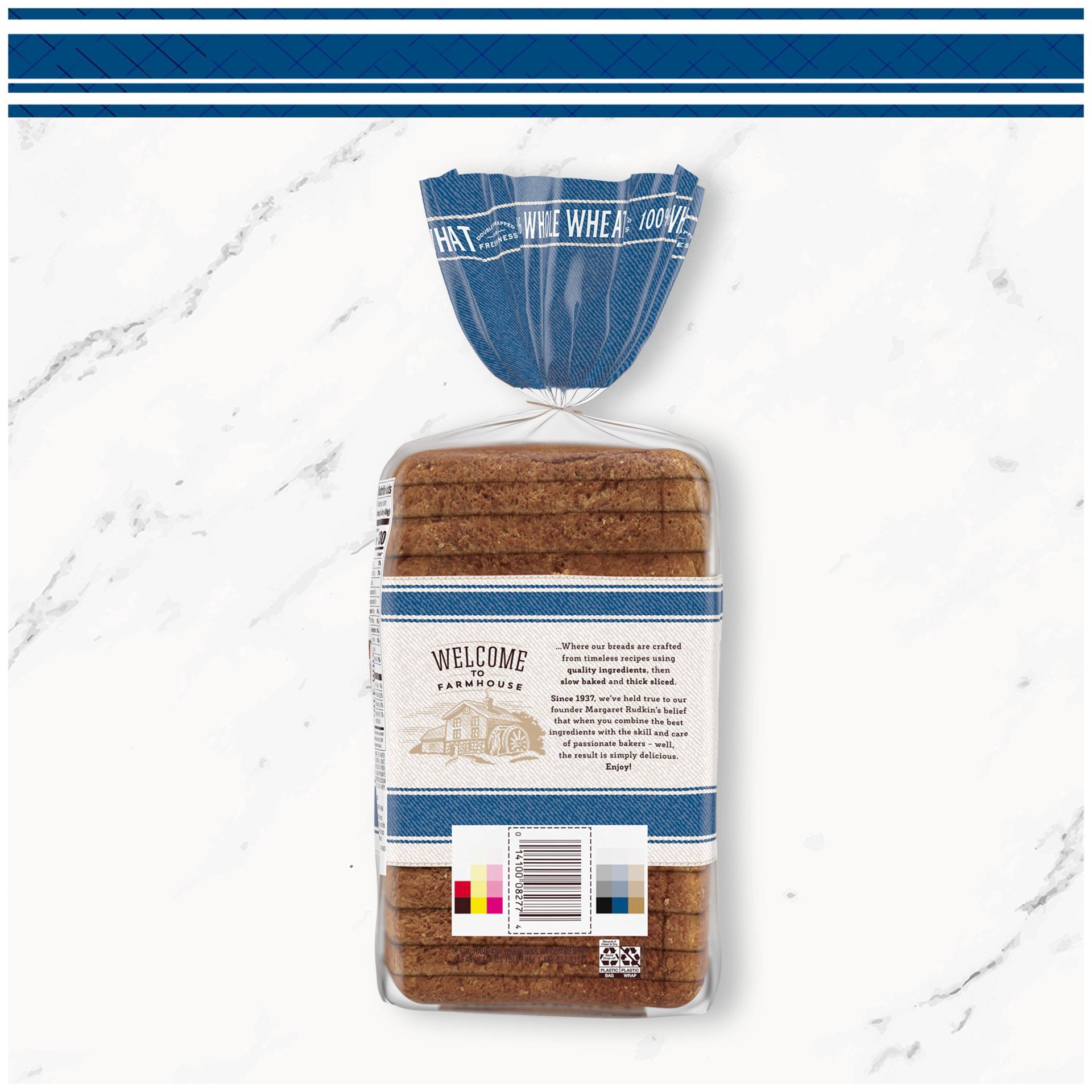 slide 15 of 16, Pepperidge Farm 100% Whole Wheat Bread, 24 oz