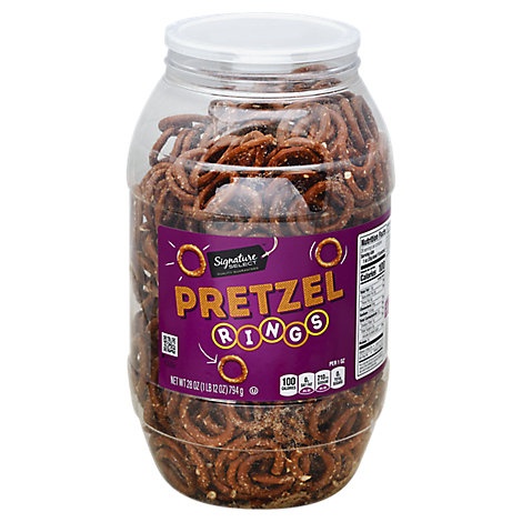 slide 1 of 1, Signature Select Pretzels Os, 28 oz