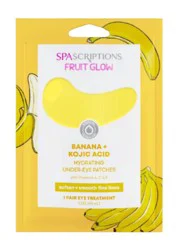 Spascriptions Fruit Glow Banana + Kojic Acid Under Eye Patches
