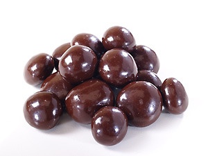 slide 1 of 1, Sunridge Farms Dark Chocolate Blueberries, per lb