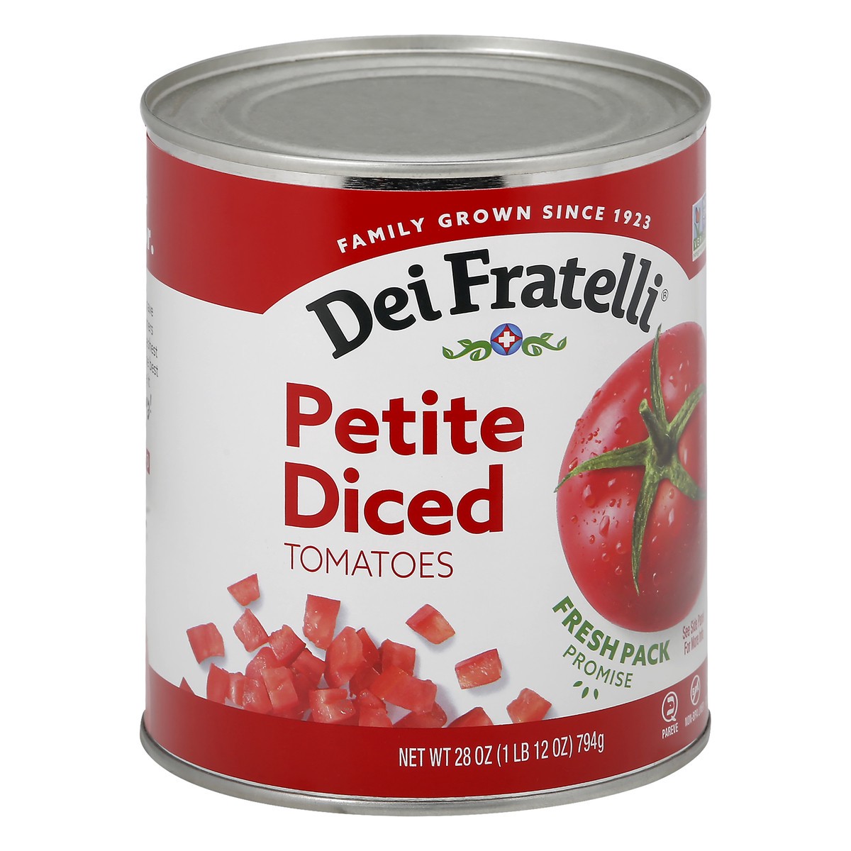 slide 8 of 9, Dei Fratelli Petite Diced Tomatoes, 28 oz