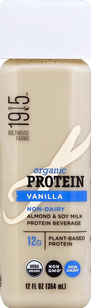 slide 4 of 4, Bolthouse Farms 1915 Vanilla Almond & Soy Milk Protein Beverage, 12 fl oz
