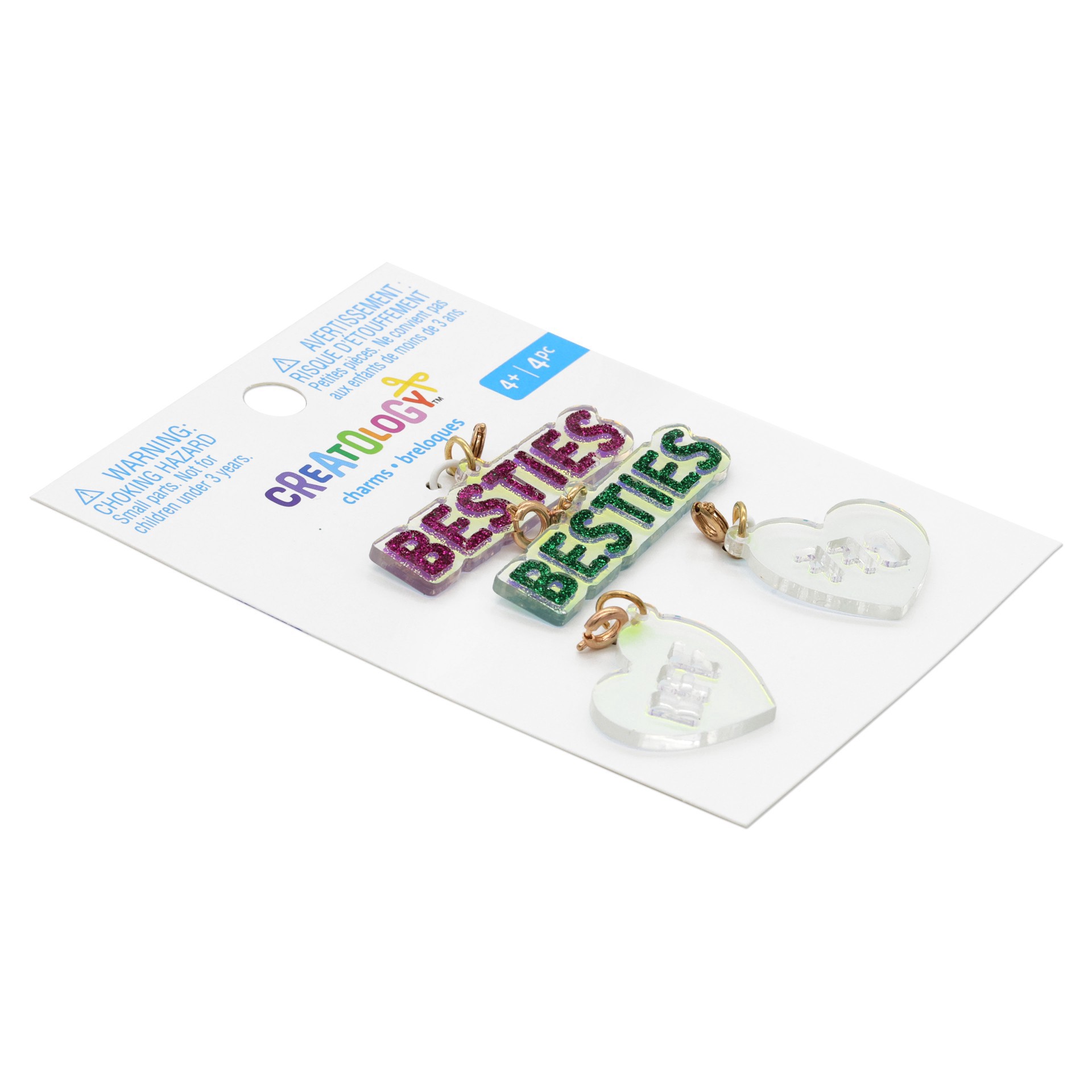 slide 3 of 3, Besties Charms By Creatology, 0.51 in