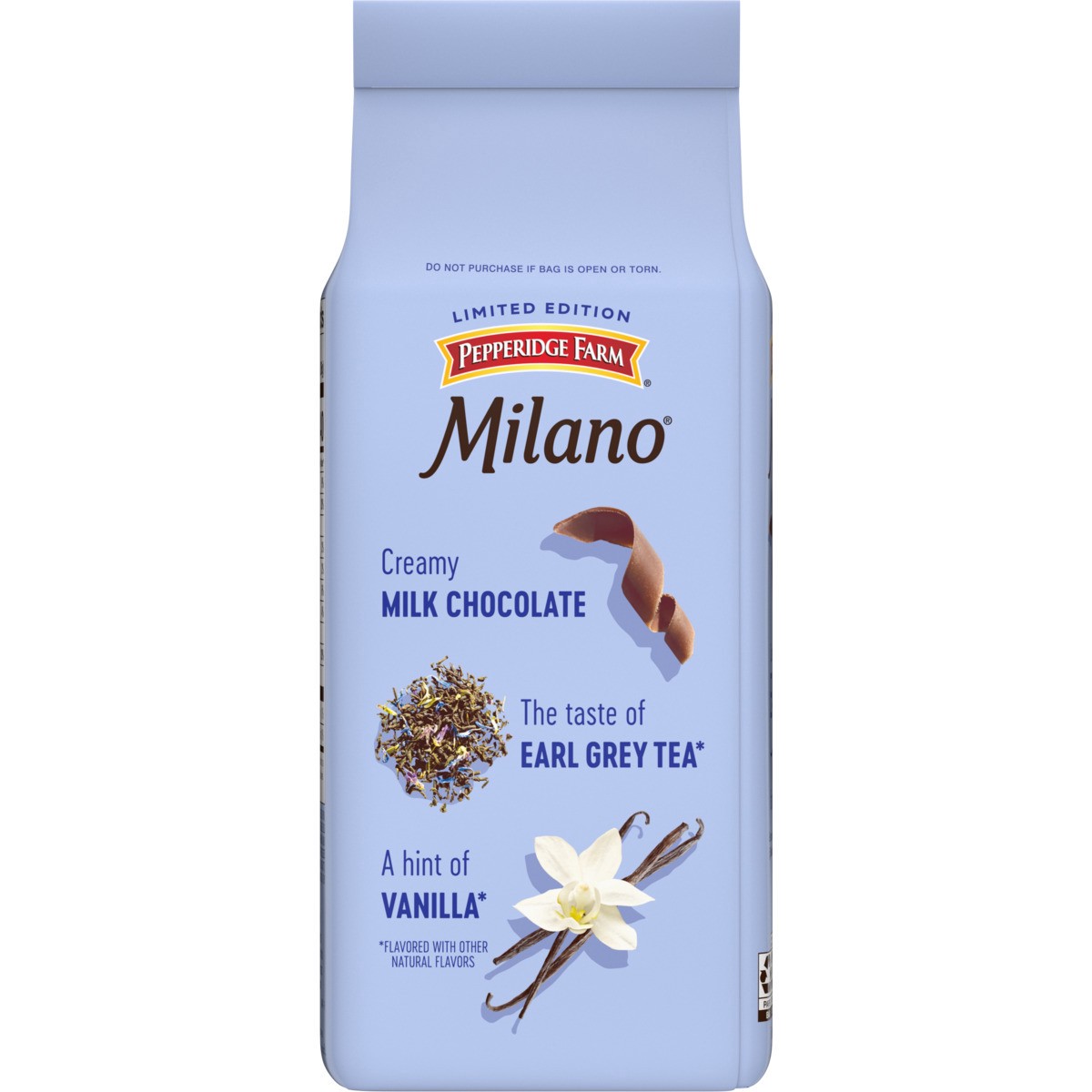 slide 12 of 12, Pepperidge Farm Milano London Fog Earl Grey Flavored Tea Cookies, 5.6 Oz Bag (12 Cookies), 5.6 oz