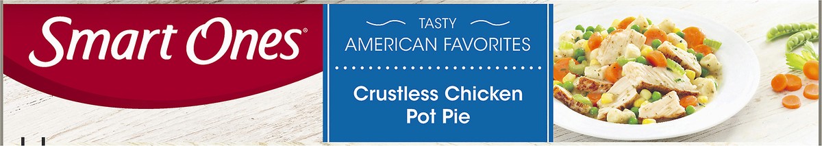 slide 8 of 9, Smart Ones Crustless Chicken Pot Pie Frozen Meal, 9 oz Box, 9 oz