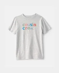 Carters Kid 'Cousin Crew' Graphic Tee - Grey Grey S