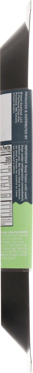 slide 5 of 13, Bristol My Fish Dish Lemon & Herb Butter Bay Scallops 7 oz, 7 oz