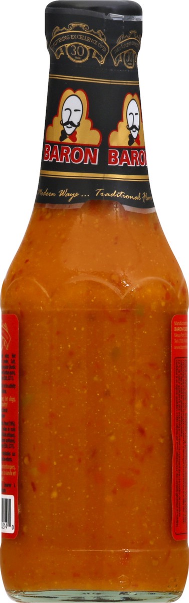 slide 7 of 13, Baron Hot Sauce, 397 g