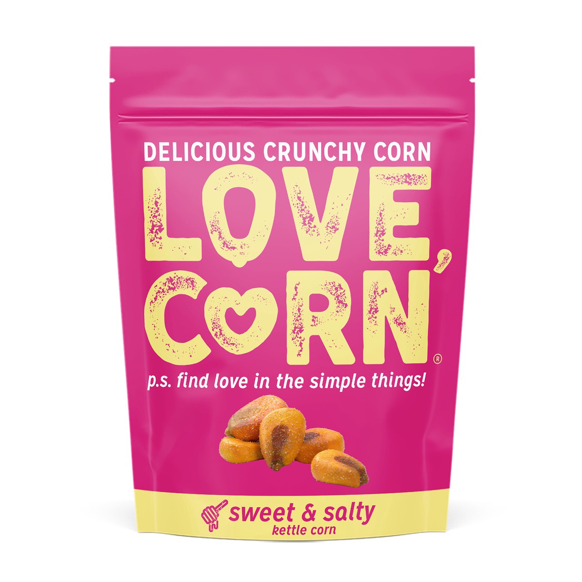 slide 1 of 9, Love Corn Sweet and Salty Crunchy Corn - 3.5oz, 3.5 oz