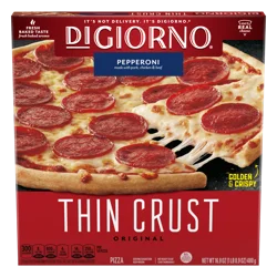DIGIORNO Classic Thin Crust Pepperoni Pza 16.9oz Package