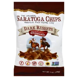 Saratoga Chips Kettle Chips, Dark Russets