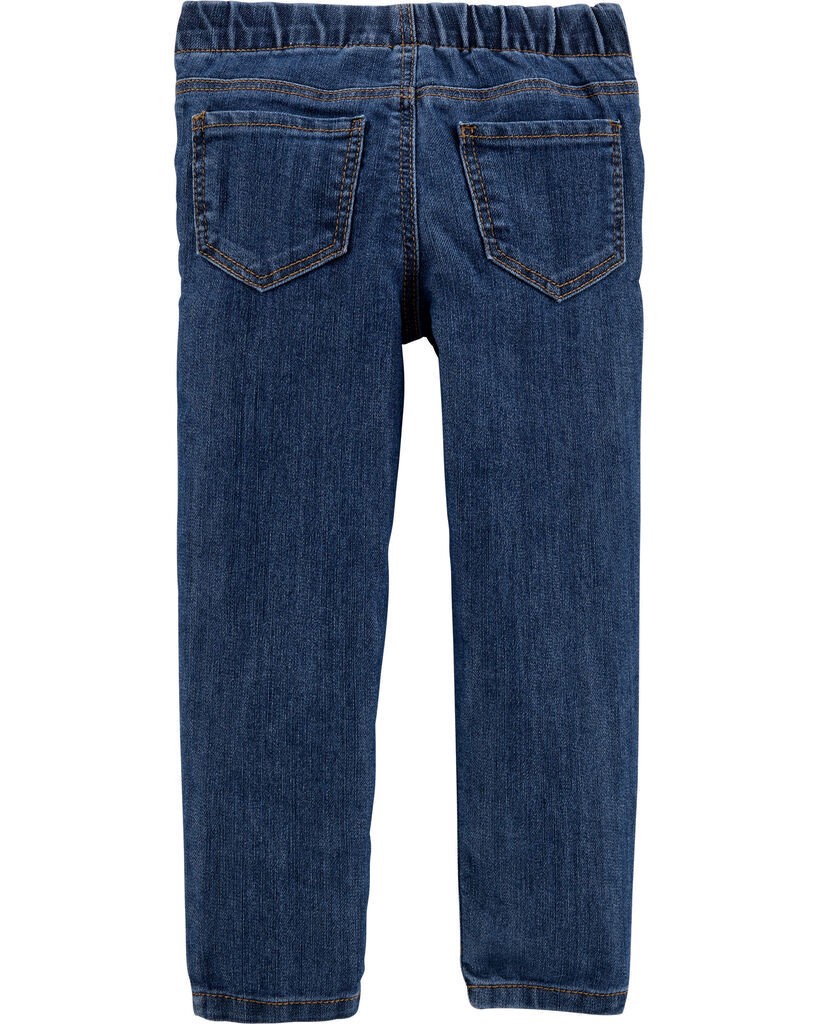 slide 3 of 4, Oshkosh Kid Medium Wash Pull-On Skinny-Leg Jeans Oceana Wash 10, 1 ct