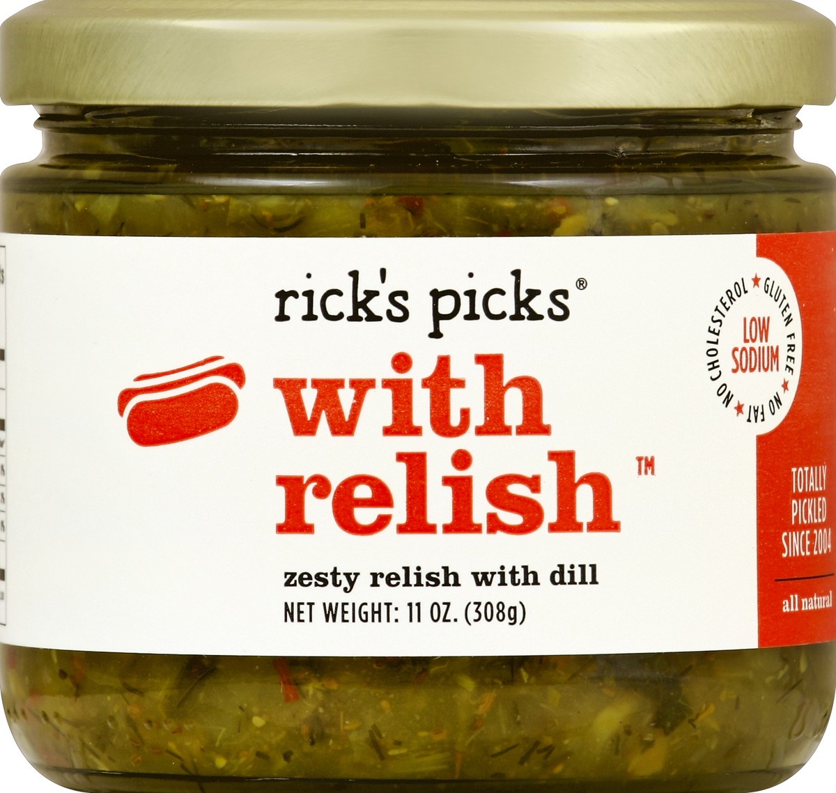 slide 2 of 2, Rick's Picks With Relish 11 oz, 11 oz