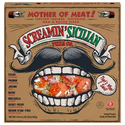 Screamin' Sicilian Pizza Co. Mother of Meat Pizza 23.4 oz
