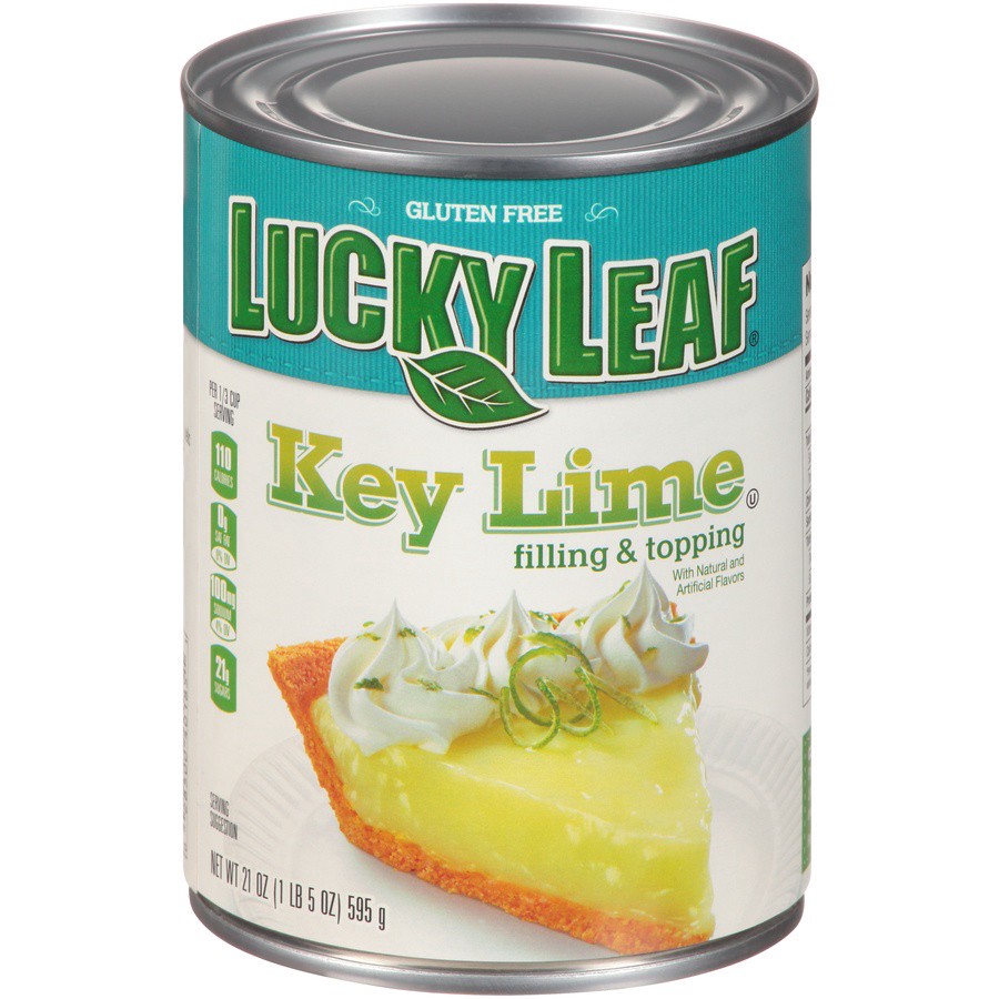 slide 1 of 6, Lucky Leaf Key Lime Filling & Topping, 21 oz