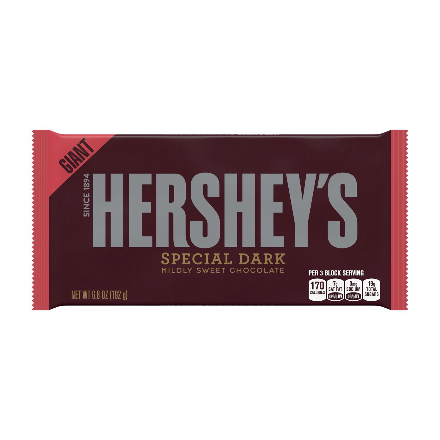 slide 2 of 9, Hershey's Candy Bar, 6.8 oz