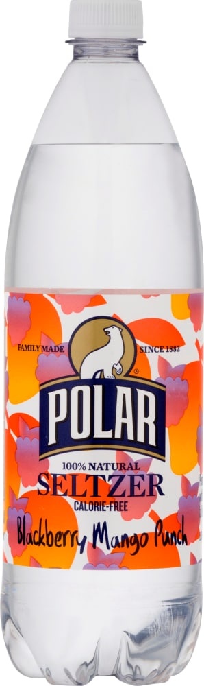 slide 1 of 1, Polar Blackberry Mango Punch Seltzer Flavored Sparkling, 33 oz