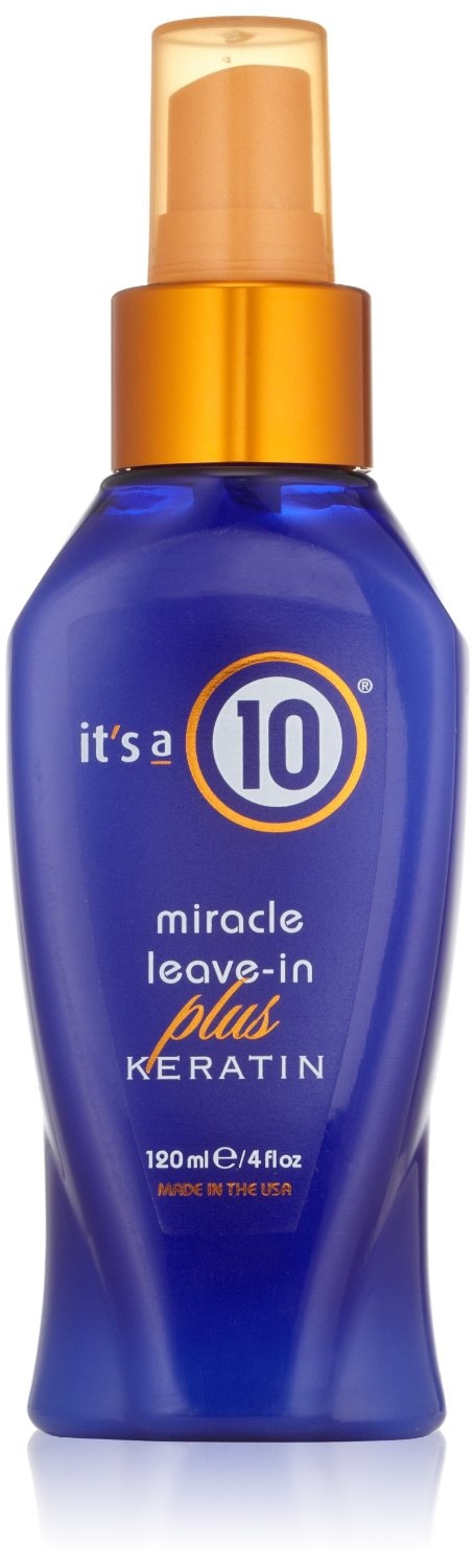 slide 1 of 1, It's a 10 Miracle Leave in Plus Keratin, 4 oz