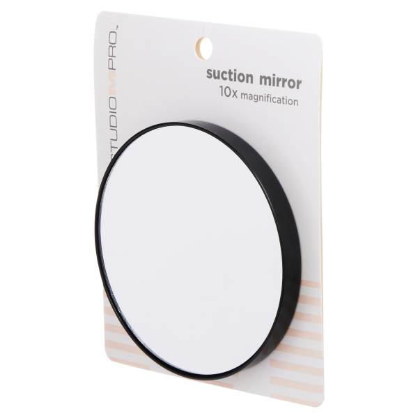 slide 10 of 17, Studio M Professional Studio M Pro Suction Mirror 10x, 3.5 in