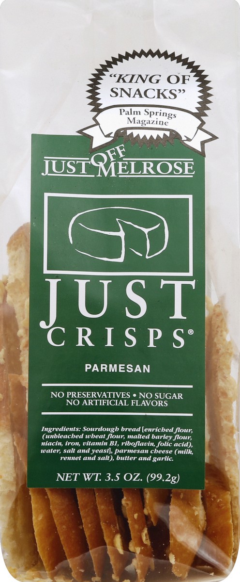 slide 1 of 3, Just Off Melrose Just Crisps 3.5 oz, 3.5 oz